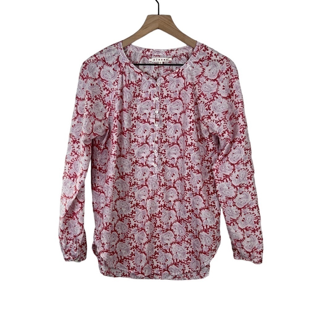 Xirena Floral Tunic Top